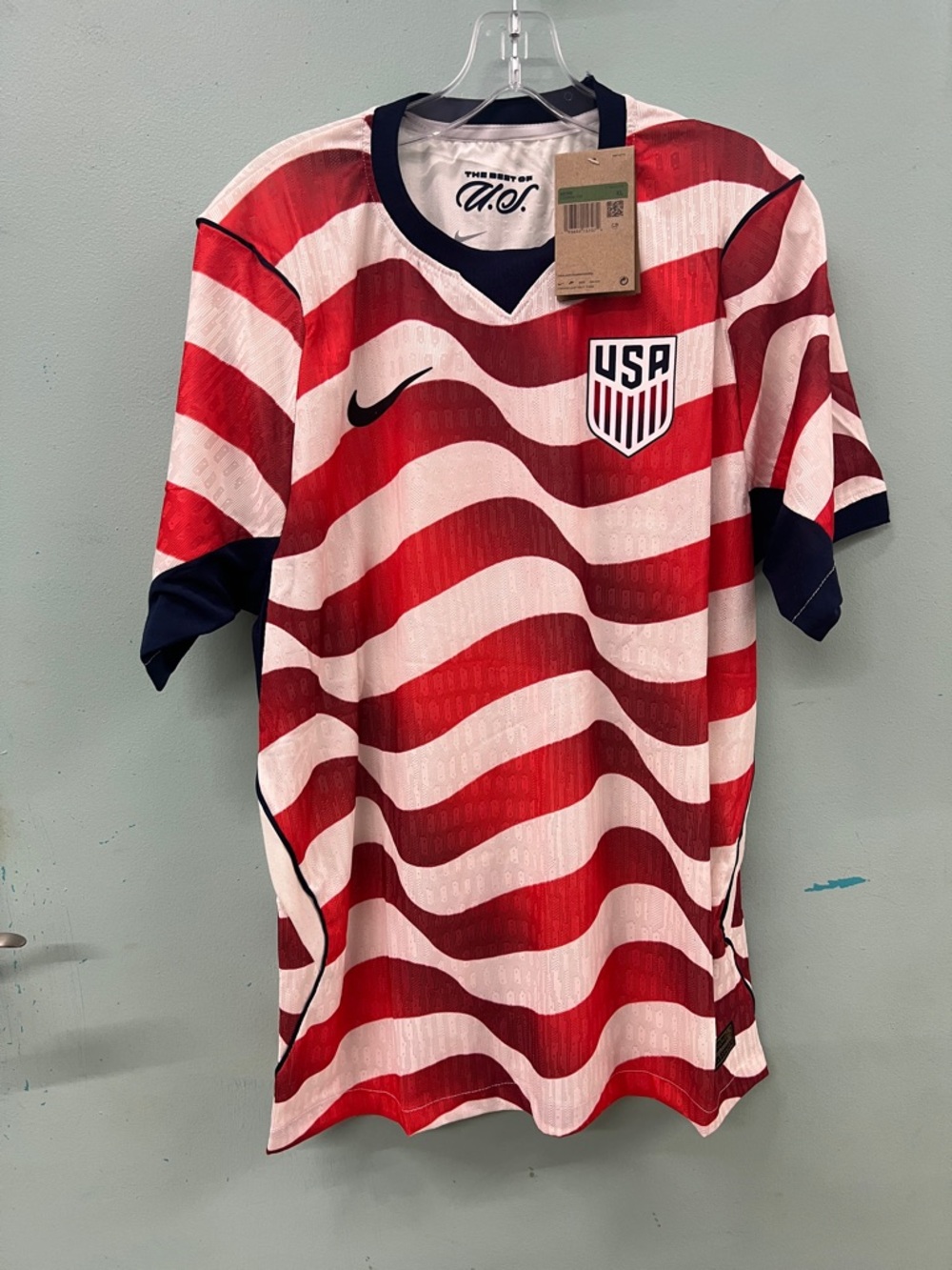 Nike Kids USA Red, White & Navy Soccer Jersey